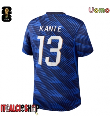 Francia Kante #13 Prima Maglia Mondiali 2026 Manica Corta